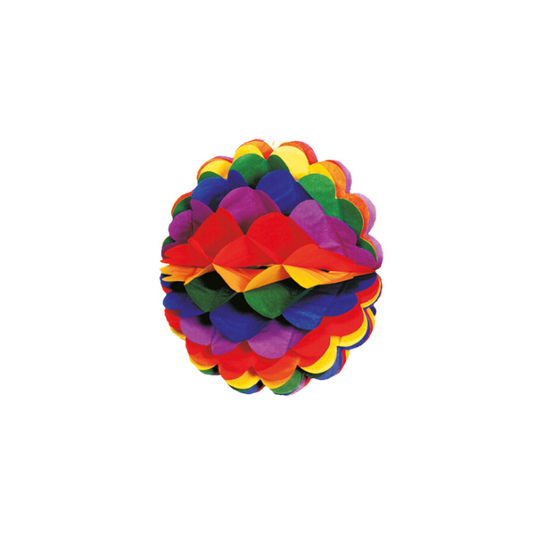Honeycomb regnbuefarve 28 cm