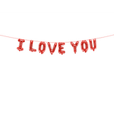 Folie balloner "I LOVE YOU" 260x40 cm