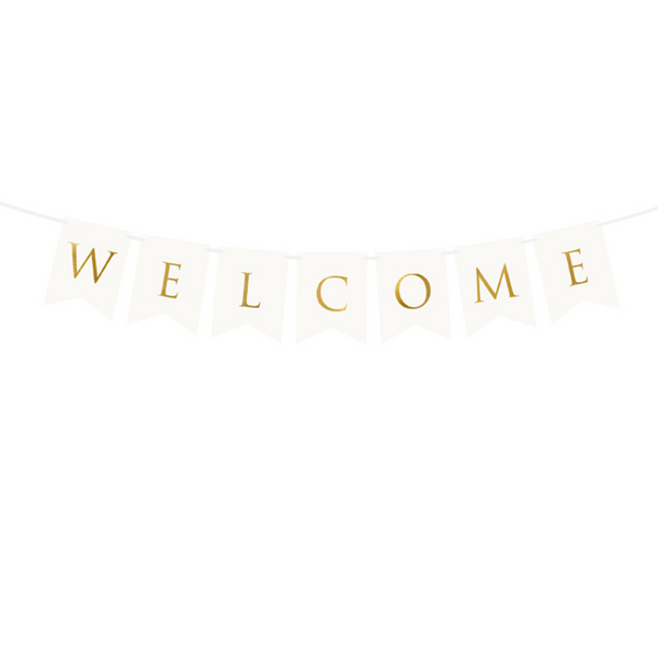 Banner Welcome  15 x 95 cm