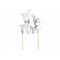 Kage toppers Mr&Mrs 25,5cm