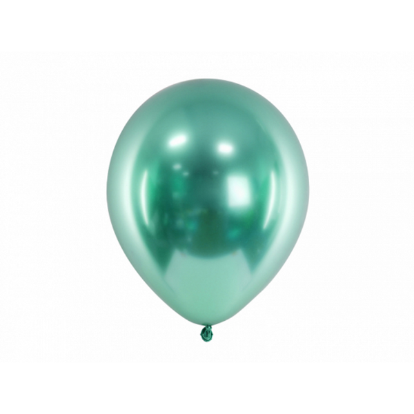 Balloner Glossy flaskegrøn 30 cm  50 stk