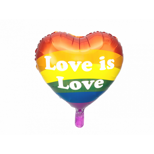 Folieballon "Love is love" 35cm