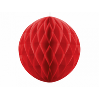 Honeycomb rød 20 cm